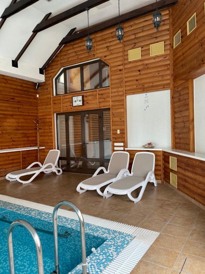 Приватний будинок для сімейного відпочинку з басейном і сауною Grigor'yevka Экстерьер фото